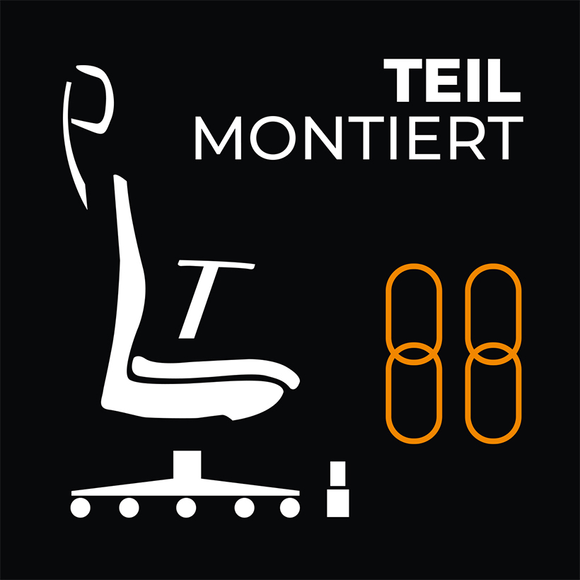 Teilmontiert